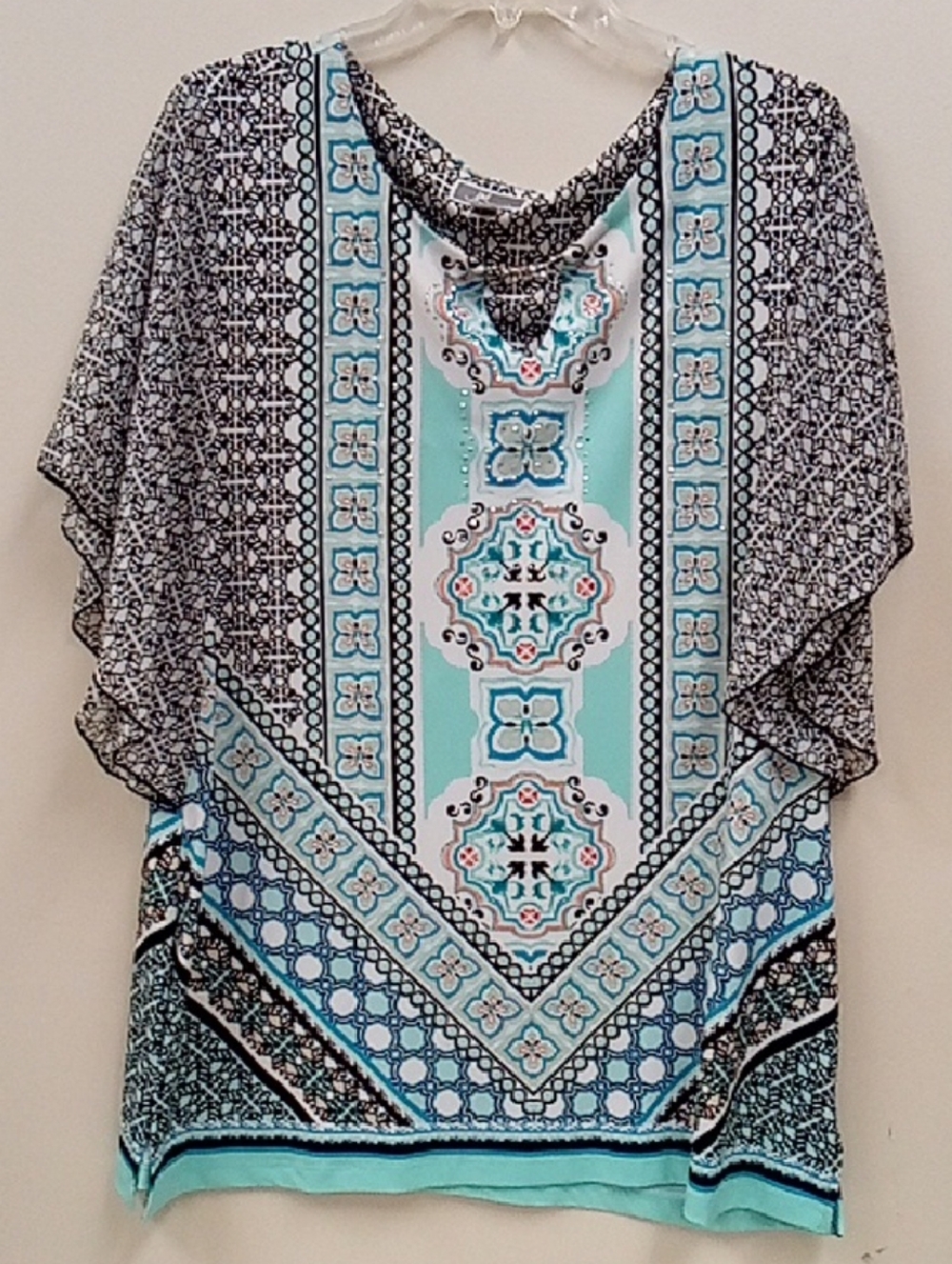 JM Collection Medallion-Print Tunic 5181y
